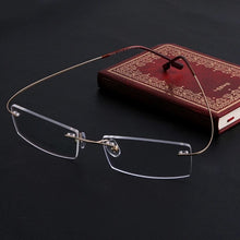Load image into Gallery viewer, Fashion Metal Rimless Eye Glasses Eyeglasses Frame Spectacle Frames