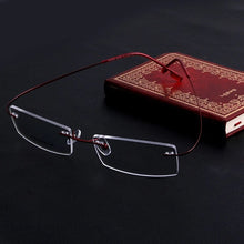Load image into Gallery viewer, Fashion Metal Rimless Eye Glasses Eyeglasses Frame Spectacle Frames