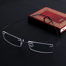 Load image into Gallery viewer, Fashion Metal Rimless Eye Glasses Eyeglasses Frame Spectacle Frames