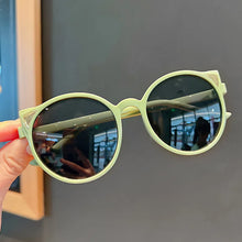 Load image into Gallery viewer, 2022 New Trend Sunglasses for Kids Boys Girls Cute Cat Ears Sun Glasses Round Shades Eyewear Children Anti UV Protection