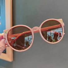 Load image into Gallery viewer, 2022 New Trend Sunglasses for Kids Boys Girls Cute Cat Ears Sun Glasses Round Shades Eyewear Children Anti UV Protection