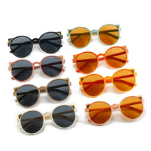 Load image into Gallery viewer, 2022 New Trend Sunglasses for Kids Boys Girls Cute Cat Ears Sun Glasses Round Shades Eyewear Children Anti UV Protection