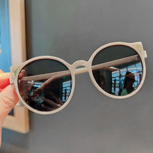 Load image into Gallery viewer, 2022 New Trend Sunglasses for Kids Boys Girls Cute Cat Ears Sun Glasses Round Shades Eyewear Children Anti UV Protection