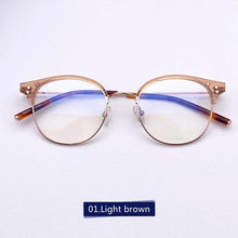Load image into Gallery viewer, Ultralight   Round titanium Glasses Frames For Men And Women  Eyeglasses Myopia Reading Eyewear Oculos ALEX