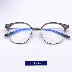 Ultralight   Round titanium Glasses Frames For Men And Women  Eyeglasses Myopia Reading Eyewear Oculos ALEX