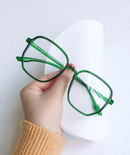 Load image into Gallery viewer, Polygon Anti Blue Light Finished Myopia Glasses Oversized Nearsighted Eyeglasses For Women&amp;Men 0 -1.0-1.5...-4.0