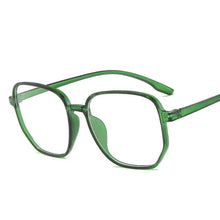 Load image into Gallery viewer, Polygon Anti Blue Light Finished Myopia Glasses Oversized Nearsighted Eyeglasses For Women&amp;Men 0 -1.0-1.5...-4.0