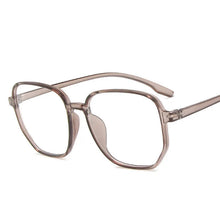 Load image into Gallery viewer, Polygon Anti Blue Light Finished Myopia Glasses Oversized Nearsighted Eyeglasses For Women&amp;Men 0 -1.0-1.5...-4.0