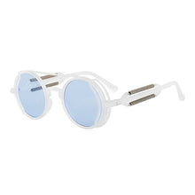 Load image into Gallery viewer, 2022 Steampunk Sunglasses Men Double Spring Leg Goggles Brand Designer Round Punk Retro Glasses Outdoor Cycling Eyewear UV400