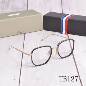 Thom Brand Titanium Alloy Optical Eyeglasses Men Women THOM Glasses Frame Myopia Prescription Eyewear With Original box