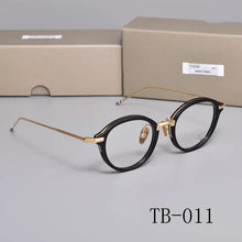Carica l&#39;immagine nel visualizzatore di Gallery, Thom Brand Titanium Alloy Optical Eyeglasses Men Women THOM Glasses Frame Myopia Prescription Eyewear With Original box