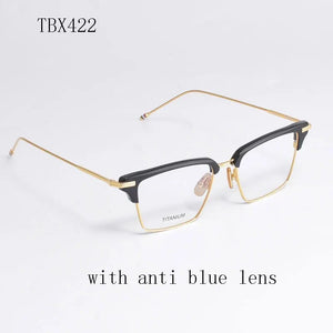 Thom Brand Titanium Alloy Optical Eyeglasses Men Women THOM Glasses Frame Myopia Prescription Eyewear With Original box