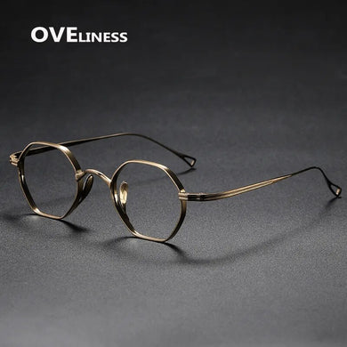 fashion men's eyeglasses frames Pure Titanium Glasses Frame for Men Women Optical Prescription Myopia eye glasses eyewear