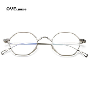 fashion men's eyeglasses frames Pure Titanium Glasses Frame for Men Women Optical Prescription Myopia eye glasses eyewear