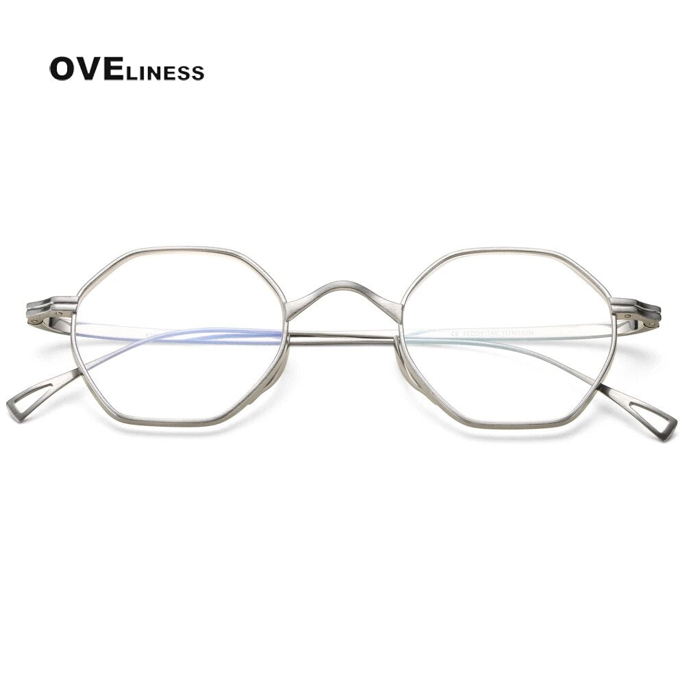 fashion men's eyeglasses frames Pure Titanium Glasses Frame for Men Women Optical Prescription Myopia eye glasses eyewear