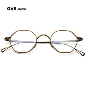 fashion men's eyeglasses frames Pure Titanium Glasses Frame for Men Women Optical Prescription Myopia eye glasses eyewear