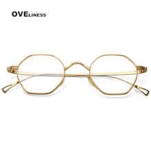 Load image into Gallery viewer, fashion men&#39;s eyeglasses frames Pure Titanium Glasses Frame for Men Women Optical Prescription Myopia eye glasses eyewear