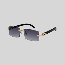 Carica l&#39;immagine nel visualizzatore di Gallery, Brand Design Sunglasses Men Women Rimless Sun Glasses Summer Rectangle Eyeglasses Drving Outdoor  Eyewear