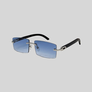 Brand Design Sunglasses Men Women Rimless Sun Glasses Summer Rectangle Eyeglasses Drving Outdoor  Eyewear