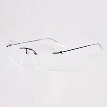 Load image into Gallery viewer, Brand Vinatge Rimless Ultralight Eyewear  Glasses Men Women High Quality Prescription Eyeglasses Frames MB0101O
