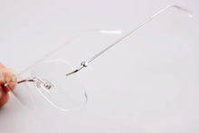 Load image into Gallery viewer, Brand Vinatge Rimless Ultralight Eyewear  Glasses Men Women High Quality Prescription Eyeglasses Frames MB0101O