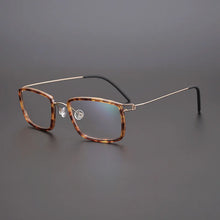 Load image into Gallery viewer, Denmark Design Vintage Square Glasses Frame Men Ultralight Titanium Acetate Prescription Eyeglasses Women Optical Spectacle