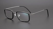 Load image into Gallery viewer, Denmark Design Vintage Square Glasses Frame Men Ultralight Titanium Acetate Prescription Eyeglasses Women Optical Spectacle