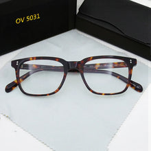 Load image into Gallery viewer, Full Rim Square Glasses Frame Top Quality Acetate Frame  Style Eyewear Frame Vintage OV5031 Brand Design Eyeglasses