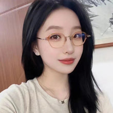 Load image into Gallery viewer, Handmade Titanium Glasses Frame Women Men Vintage Transparent Reading Prescription Eyewear   Women&#39;s Eyeglass Frames N183