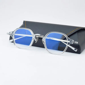 Handmade Titanium Glasses Frame Women Men Vintage Transparent Reading Prescription Eyewear   Women's Eyeglass Frames N183