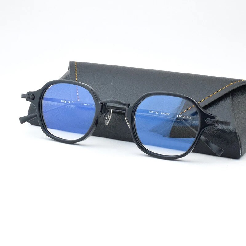Handmade Titanium Glasses Frame Women Men Vintage Transparent Reading Prescription Eyewear   Women's Eyeglass Frames N183