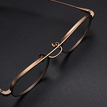 Carica l&#39;immagine nel visualizzatore di Gallery, Japanese Pure Titanium Glasses Frame Men Retro Double Beam Women Optical Myopia Prescription Lens Eyeglasses GAFAS