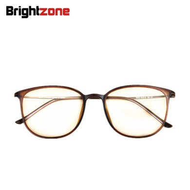 Men's Vintage Brand Ultra-light Geek Carbon Steel Glasses Frame Women Super Big Nerd Frame Decorative Myopia Eyeglasses