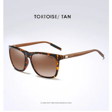 Load image into Gallery viewer, Mens Polarized Sunglasses Men Classic Square Sun Glasses UV400 Mirror Aluminum Leg Eyeglass Vintage  Sunglasses for Women