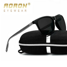 Load image into Gallery viewer, Mens Polarized Sunglasses Men Classic Square Sun Glasses UV400 Mirror Aluminum Leg Eyeglass Vintage  Sunglasses for Women