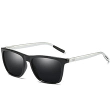 Load image into Gallery viewer, Mens Polarized Sunglasses Men Classic Square Sun Glasses UV400 Mirror Aluminum Leg Eyeglass Vintage  Sunglasses for Women