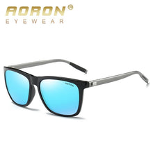 Load image into Gallery viewer, Mens Polarized Sunglasses Men Classic Square Sun Glasses UV400 Mirror Aluminum Leg Eyeglass Vintage  Sunglasses for Women