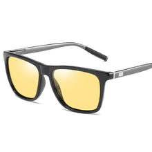 Load image into Gallery viewer, Mens Polarized Sunglasses Men Classic Square Sun Glasses UV400 Mirror Aluminum Leg Eyeglass Vintage  Sunglasses for Women