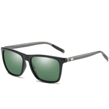 Load image into Gallery viewer, Mens Polarized Sunglasses Men Classic Square Sun Glasses UV400 Mirror Aluminum Leg Eyeglass Vintage  Sunglasses for Women