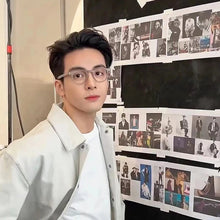 Load image into Gallery viewer, Arrive Classic Round Brown Glasses Frame for Men MM009 INS Hot Style Hand Craft Acetate Myopia Eyeglasses for Women