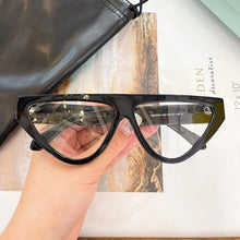 Load image into Gallery viewer, Arrive Fashional High Street Cat Eyes Sunglasses for Men and Women 100% Hand Made Yellow Acetate Solar Glasses