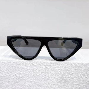 Arrive Fashional High Street Cat Eyes Sunglasses for Men and Women 100% Hand Made Yellow Acetate Solar Glasses