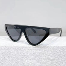 Load image into Gallery viewer, Arrive Fashional High Street Cat Eyes Sunglasses for Men and Women 100% Hand Made Yellow Acetate Solar Glasses