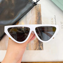 Load image into Gallery viewer, Arrive Fashional High Street Cat Eyes Sunglasses for Men and Women 100% Hand Made Yellow Acetate Solar Glasses
