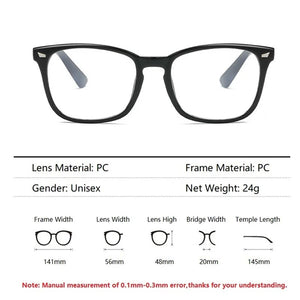 Computer Glasses Anti-blue Blocking Eyewear Blue Light Optical Spectacle Frames Women Eyeglasses Gaming Filter Eyewear