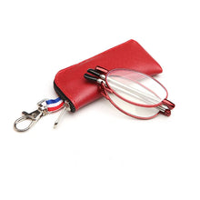 Load image into Gallery viewer, Men's And Women's Sun Photochromic Foldable Myopia OCptical Prescription Mini  Glasses 0 -0.50 -0.75 To -4.0