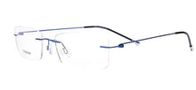 Load image into Gallery viewer, Fashion Titanium Myopia Rimless Glasses Memory Square Eyeglasses Optical Frame Eyewear Men Women Brand Brightzone