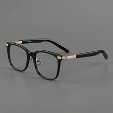 Load image into Gallery viewer, acetate alloy glasses frame men Designer optical eyeglasses  Myopia reading women square personalized eyewear