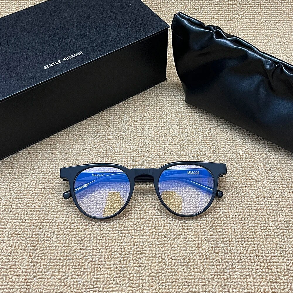 GENTLE MM011 Eyawear Optical EyeGlasses Frog Frames Women Men Monster Acetate Reading Myopia Prescription glasses UV400