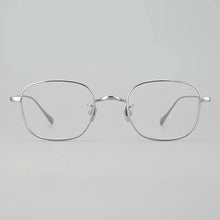 Load image into Gallery viewer, High Quality Pure Titanium Men Alloy Glasses Frame Male Woman Square Ultralight Eye Prescription Optical Eyeglasses